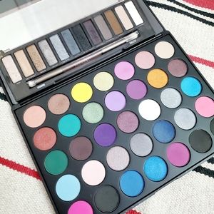 Morphe 35S + Urban Decay Naked Smokey Palette